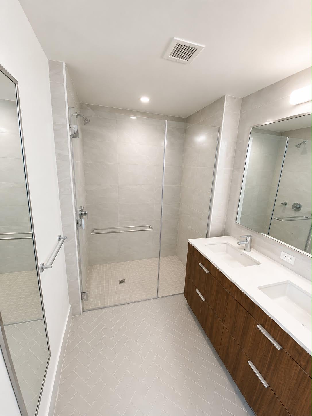 Walk-In Glass Shower