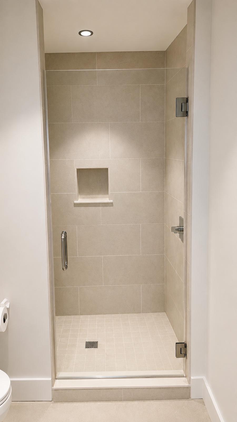 Single Glass Shower Door