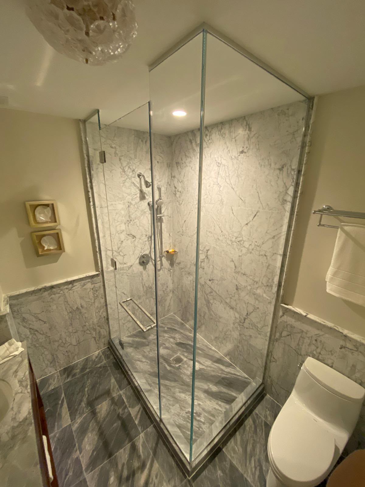 Custom Marble Shower